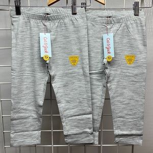 •2 pack• girls capri leggings